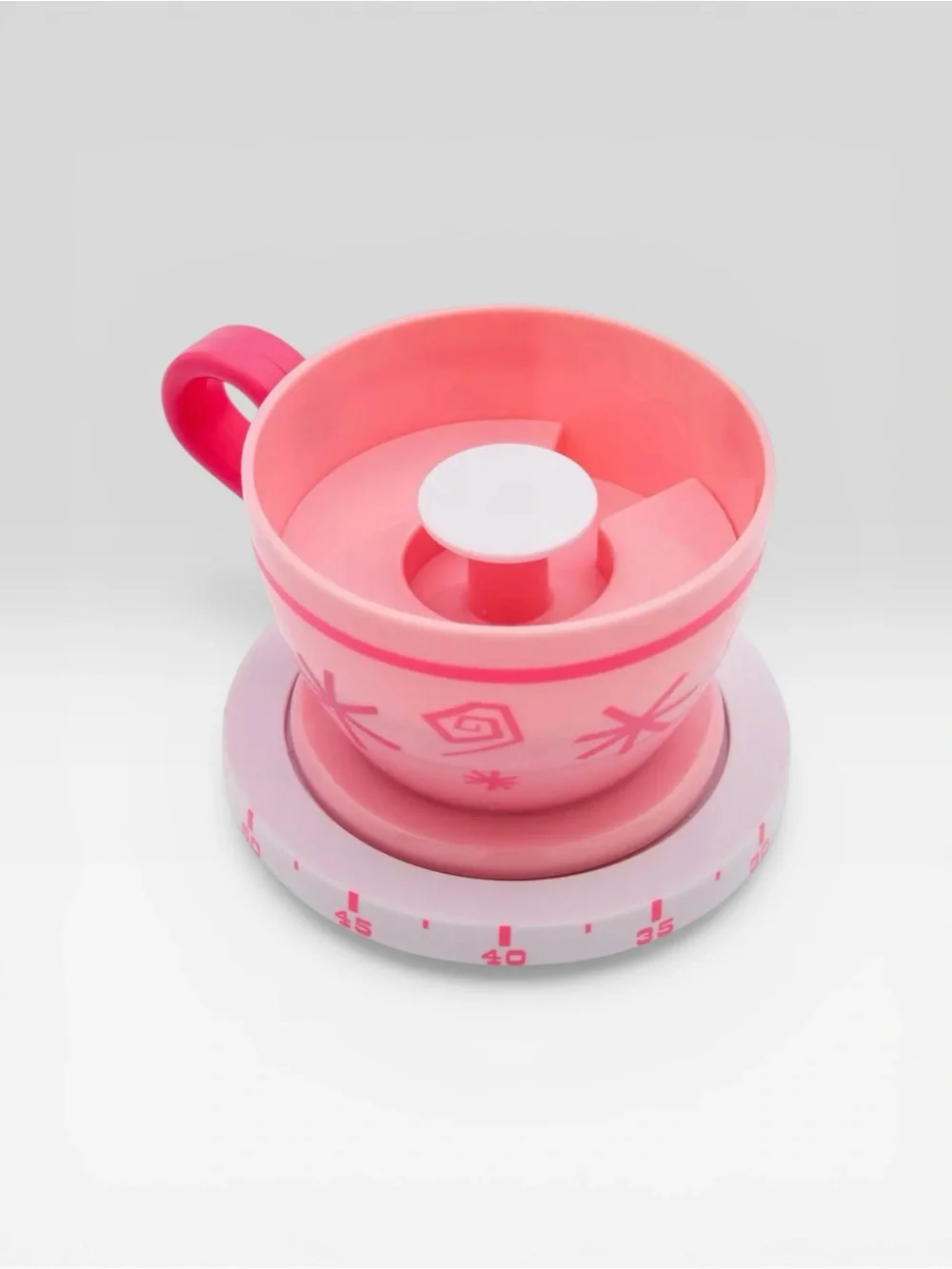Disney Pink Cup-Shaped Kitchen Timer